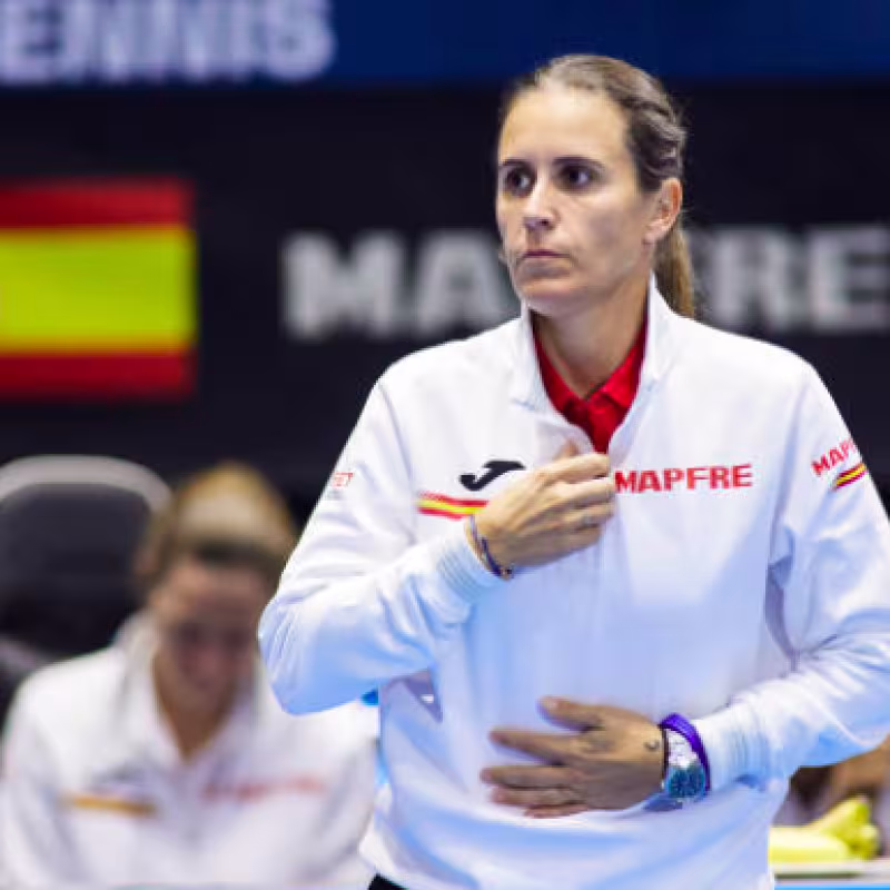 Anabel Medina en la BJKC de Sevilla. Fuente: Getty