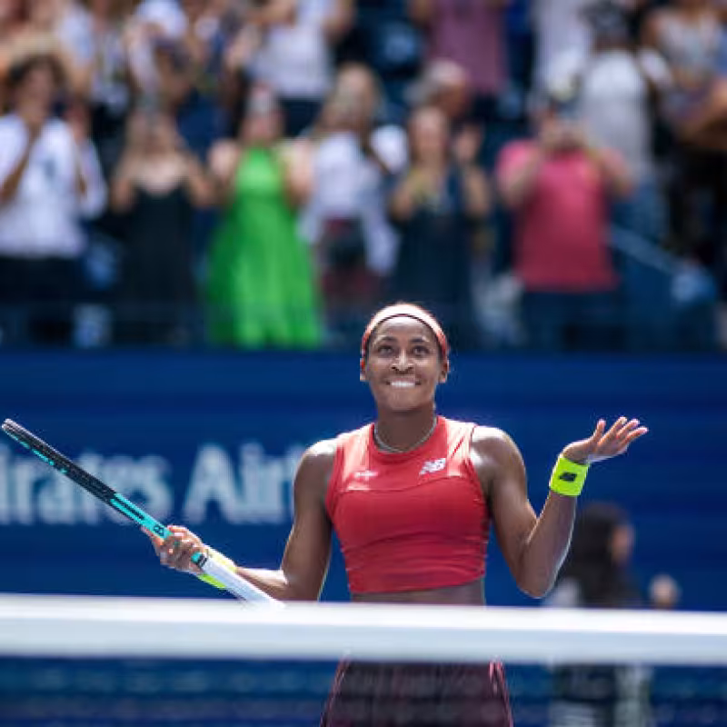Cori Gauff, análisis semifinales femeninas US Open 2023. Foto: gettyimages