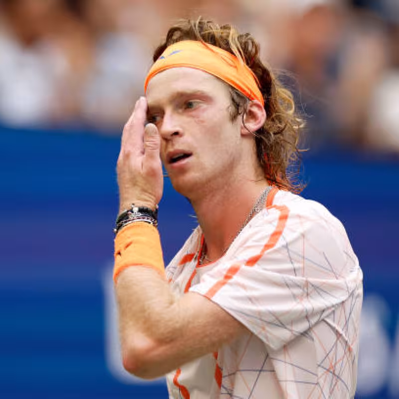 Rublev prolonga su maldición con los cuartos de final en Grand Slam