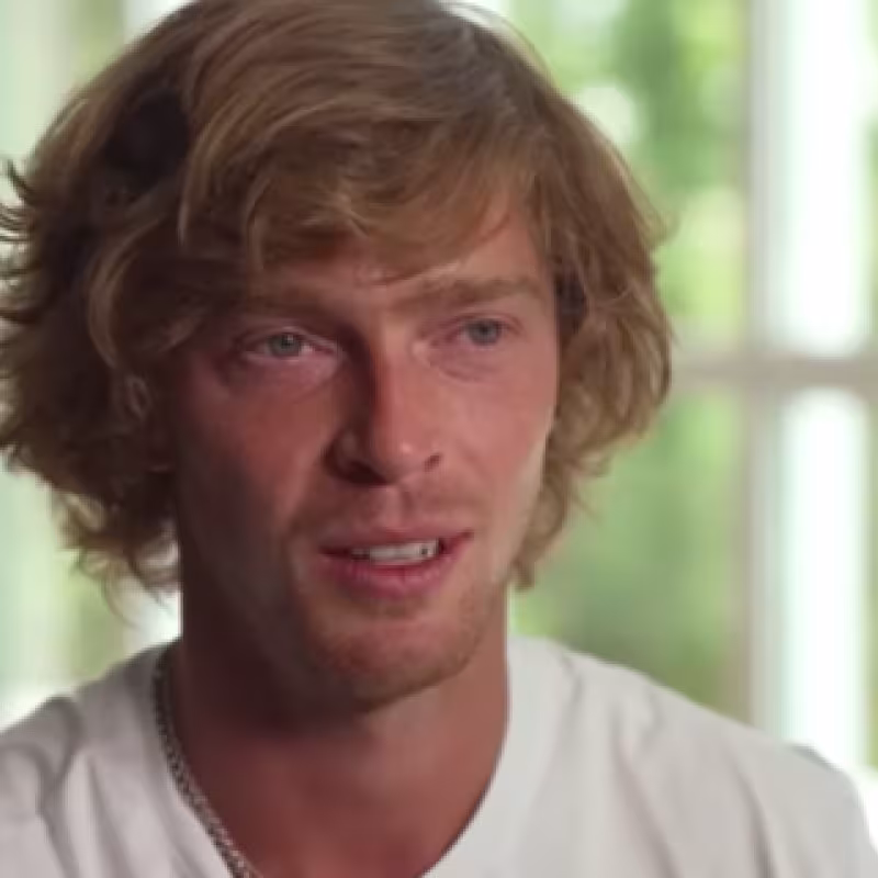 Andrey Rublev. Fuente: Tennis TV