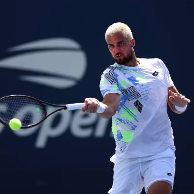 Borna Gojo, segundo tenista con peor ranking al que se enfrentará Djokovic en octavos de un Grand Slam
