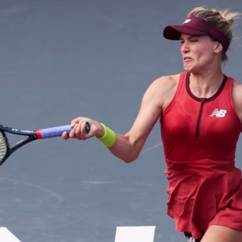 WTA Guadalajara 2023: Bouchard, derrotada tras una gran actuación