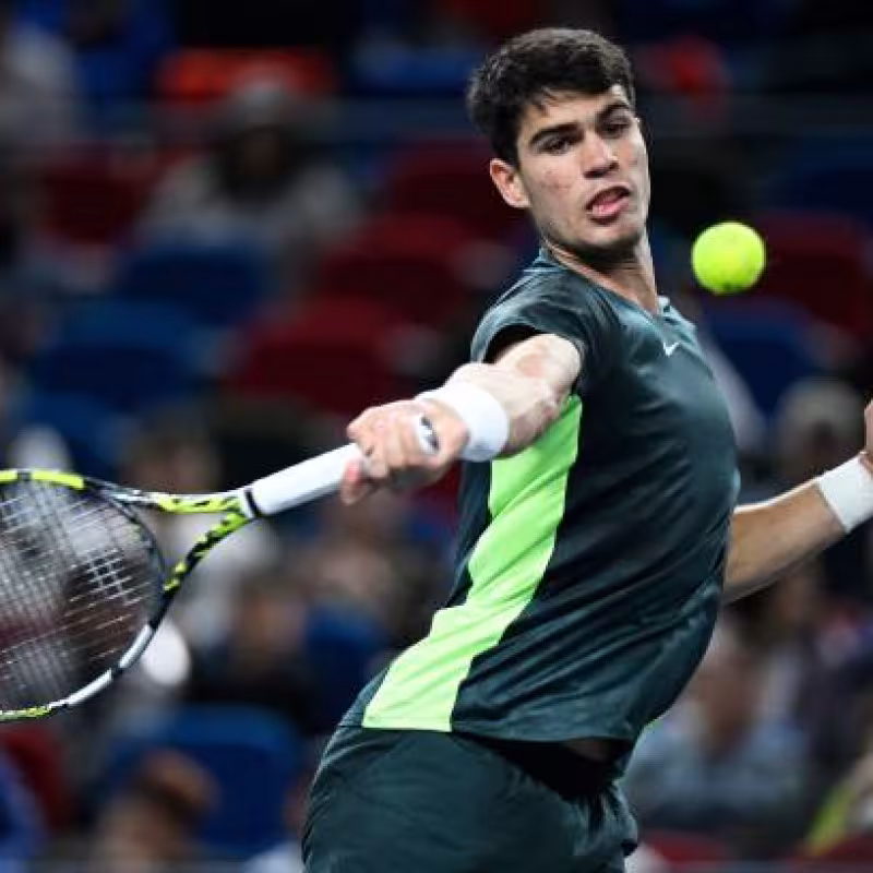 Carlos Alcaraz jugará el ATP Rolex París Masters 2023. Foto: gettyimages