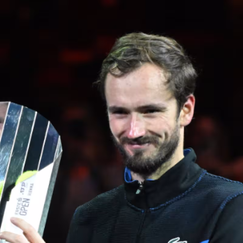 Daniil Medvedev, finalista en el ATP Viena 2023. Foto: Getty