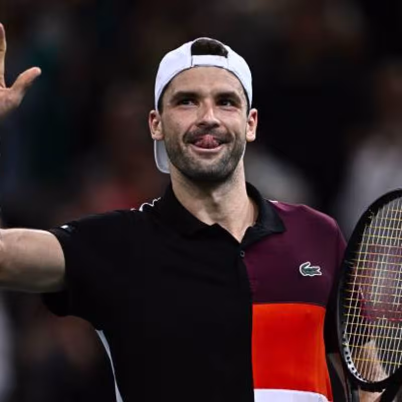 Grigor Dimitrov. Fuente: Getty