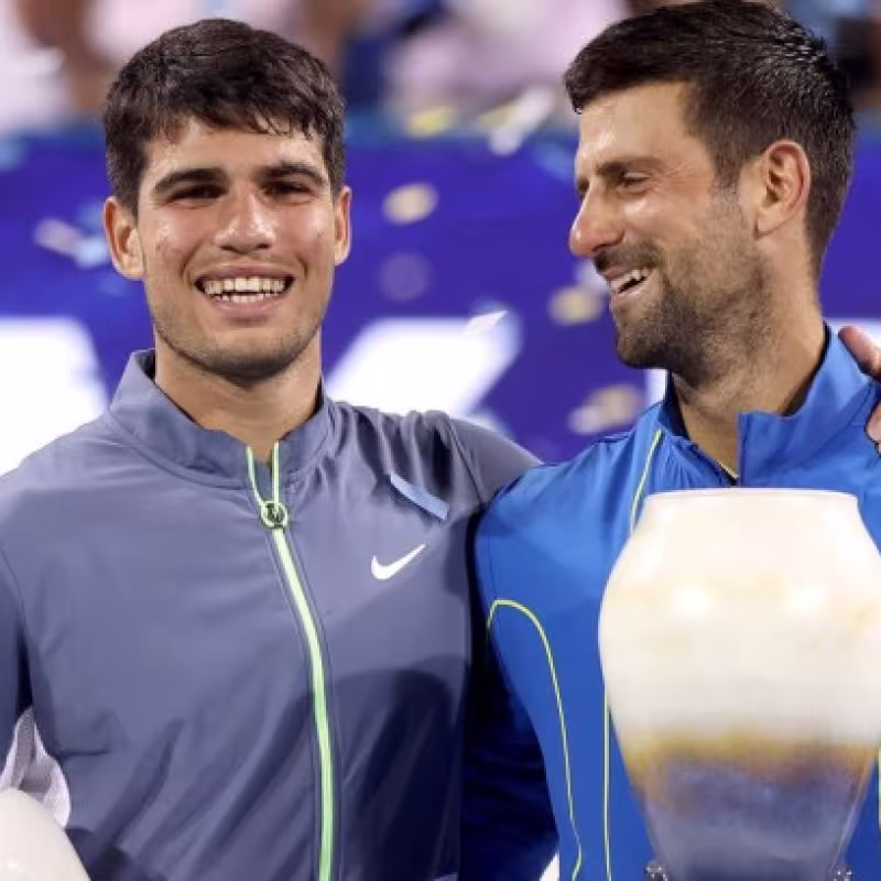 Lo mejor de Djokovic y Alcaraz en 2023, en vídeo