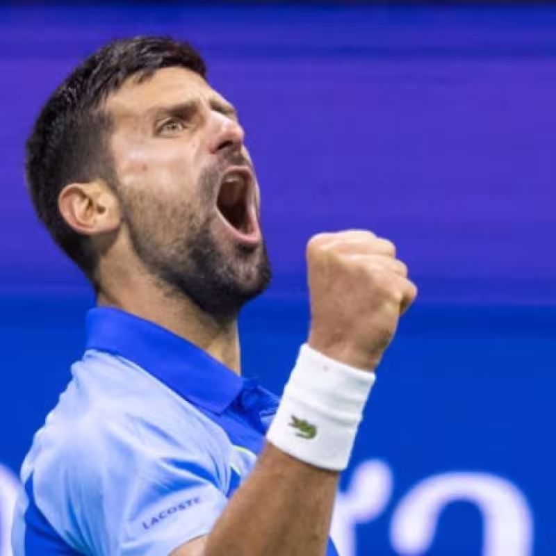 Djokovic mete miedo desde el primer partido en Nueva York. Foto: Getty