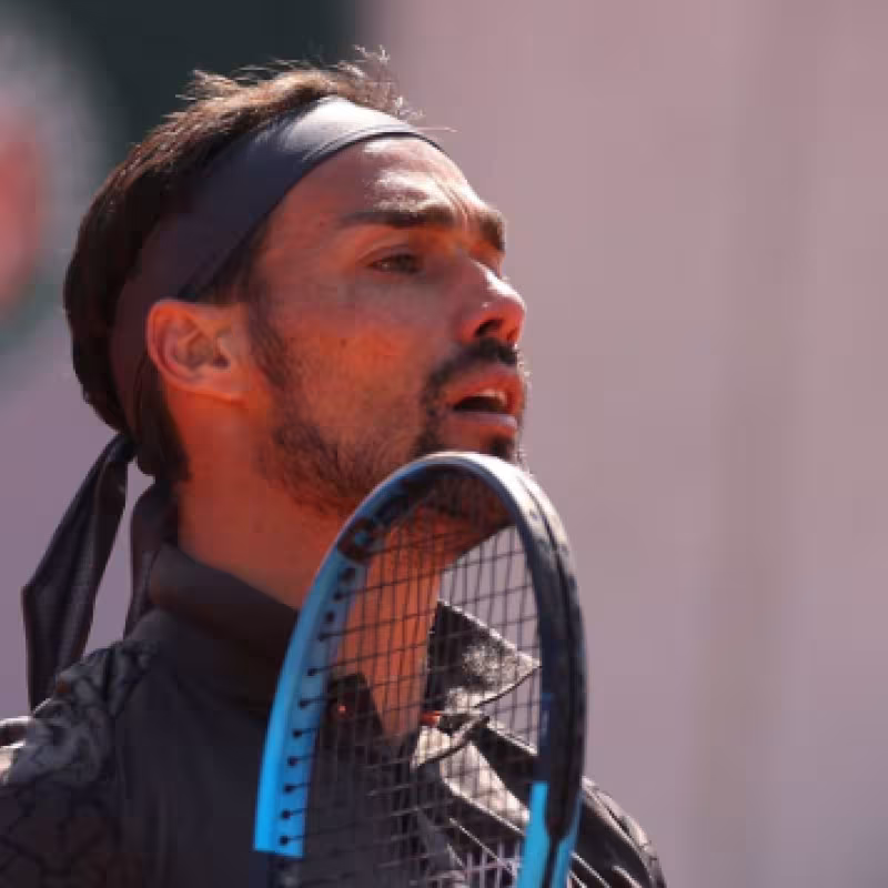 Fognini se queja de haberse quedado fuera de los planes de Italia