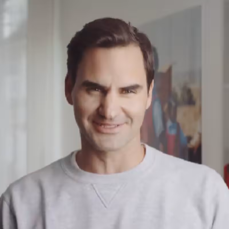 El entrañable mensaje de Federer conmemorando el 20º aniversario de su Fundación