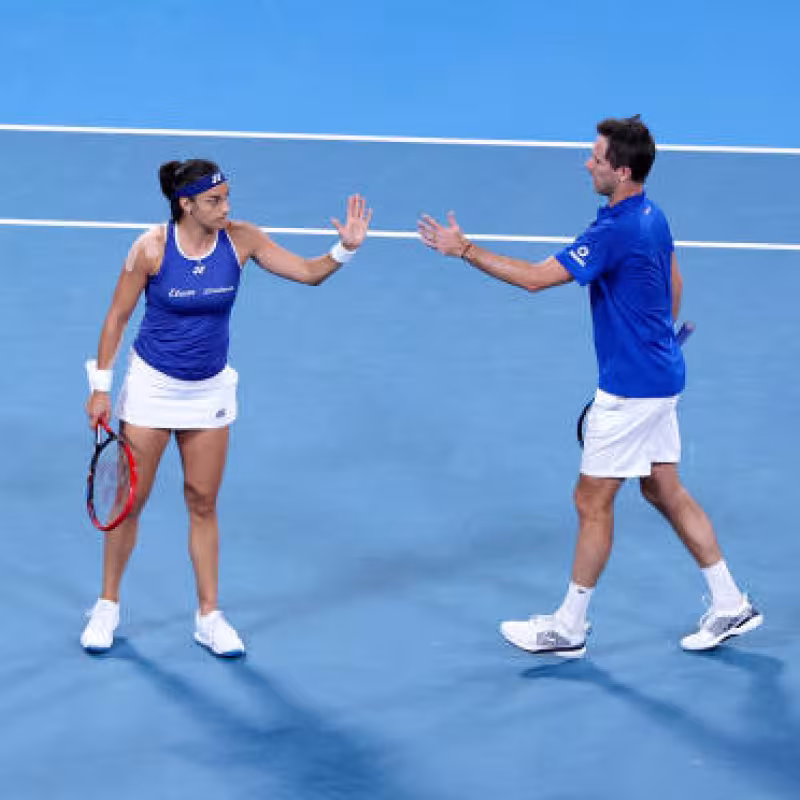 United Cup 2024. Francia derrota a la Noruega de Ruud en el dobles mixto