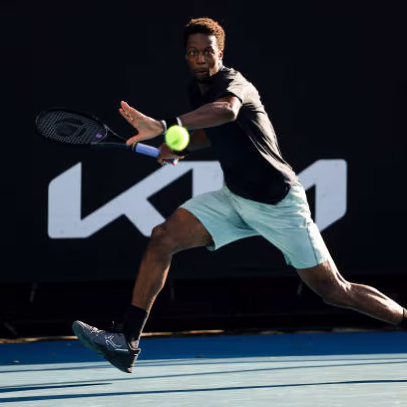 Monfils se da una alegría con un triunfo solvente ante Hanfmann