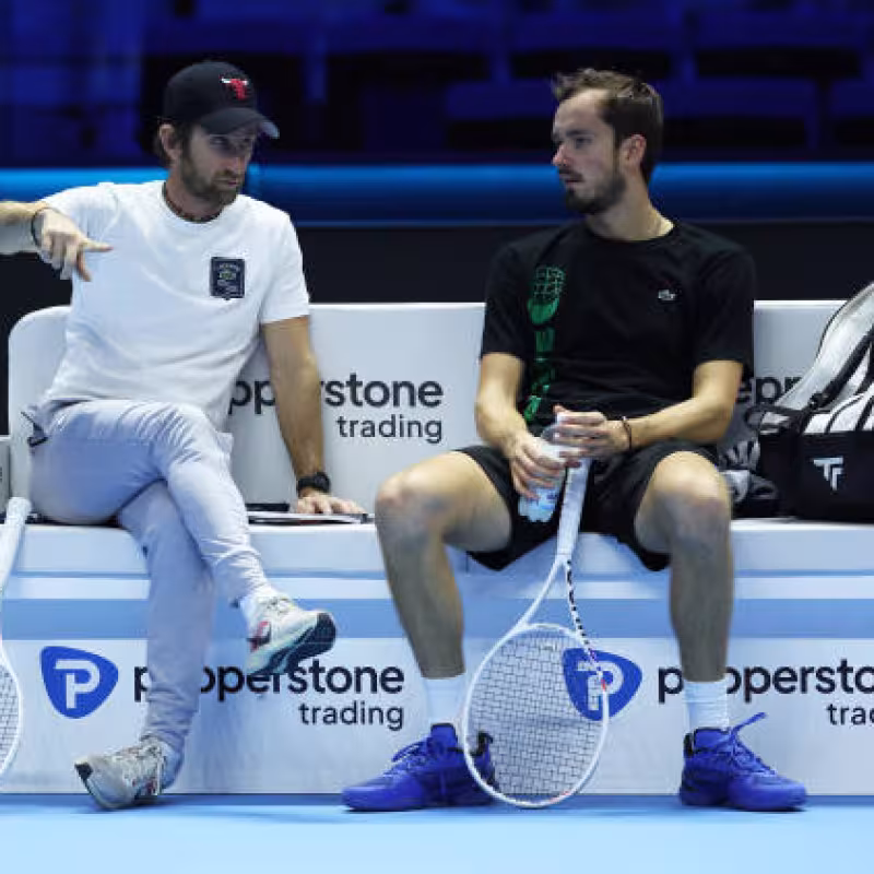 Cervara: "Me costó mucho conectar con Daniil para mantenerlo a flote"