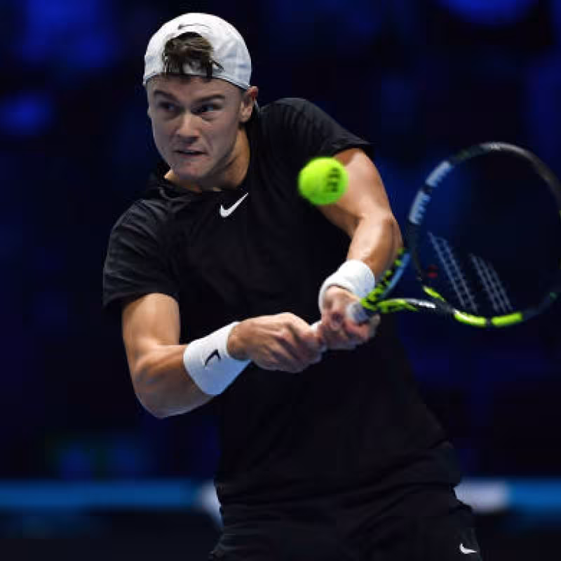 Holger Rune en las ATP Finals 2023. Foto: getty