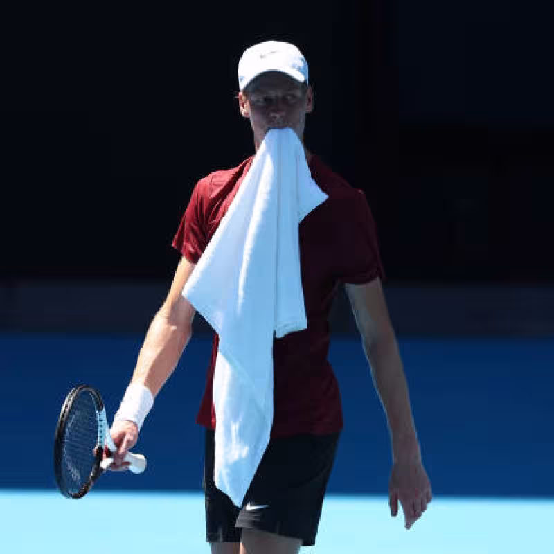 Jannik Sinner, confianza para el Open de Australia 2024. Foto: gettyimages