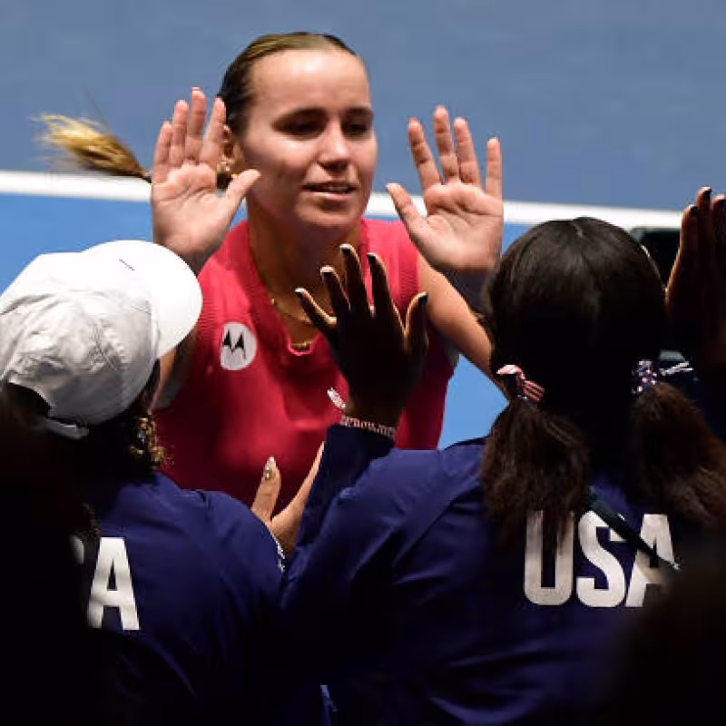 Sofia Kenin. Fuente: Getty