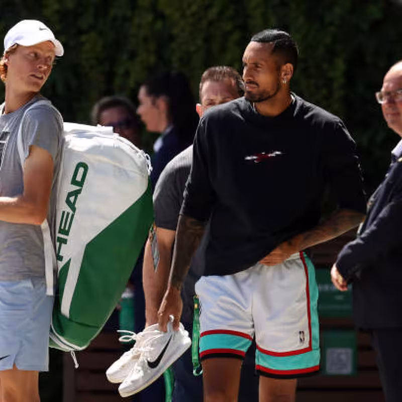 Kyrgios felicita a Sinner y se establece una desternillante conversación entre ambos