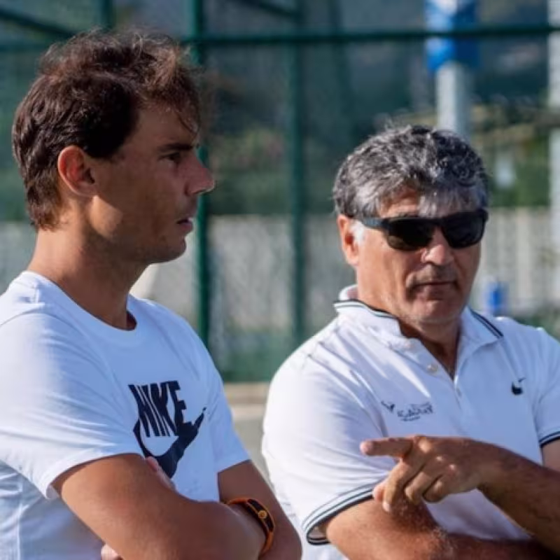 Poner buena cara, la clave del éxito de Rafa Nadal. Foto: AP