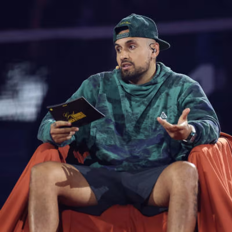 Nick Kyrgios, en el Open de Australia 2024. Foto: Getty