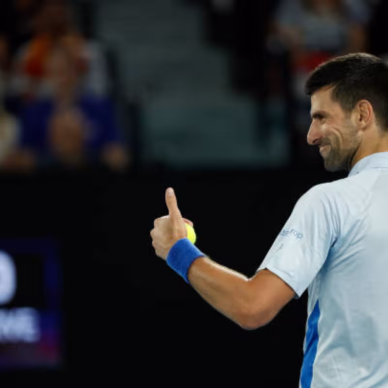 Djokovic persigue a Agassi en un curioso dato estadístico en Grand Slams