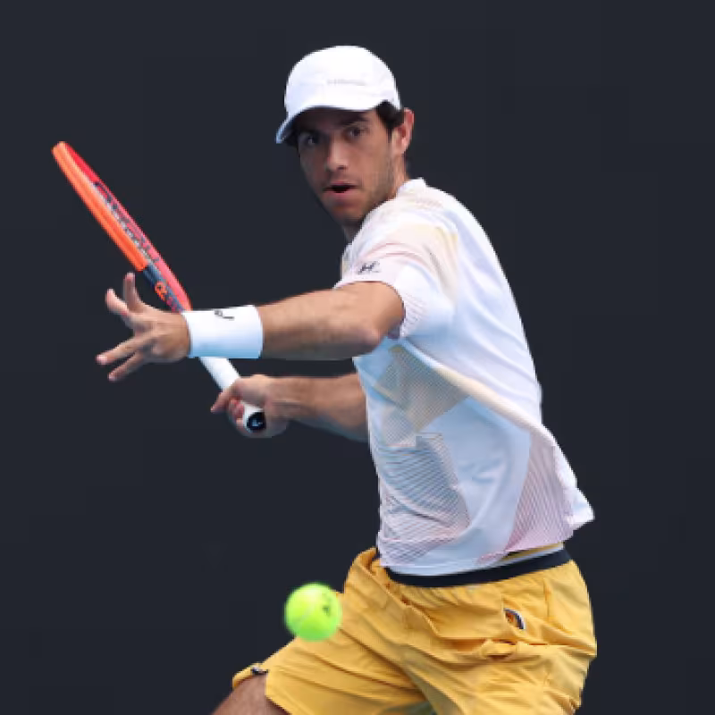 Nuno Borges en el Open de Australia 2024. Foto: Getty