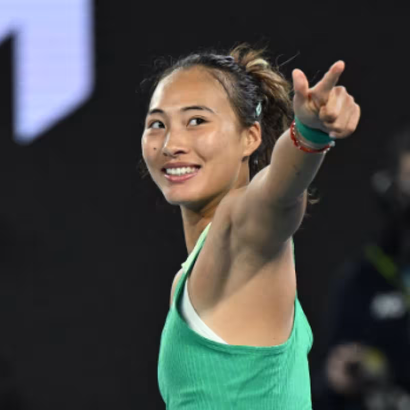 Zheng señala lo que quiere aprender de Djokovic