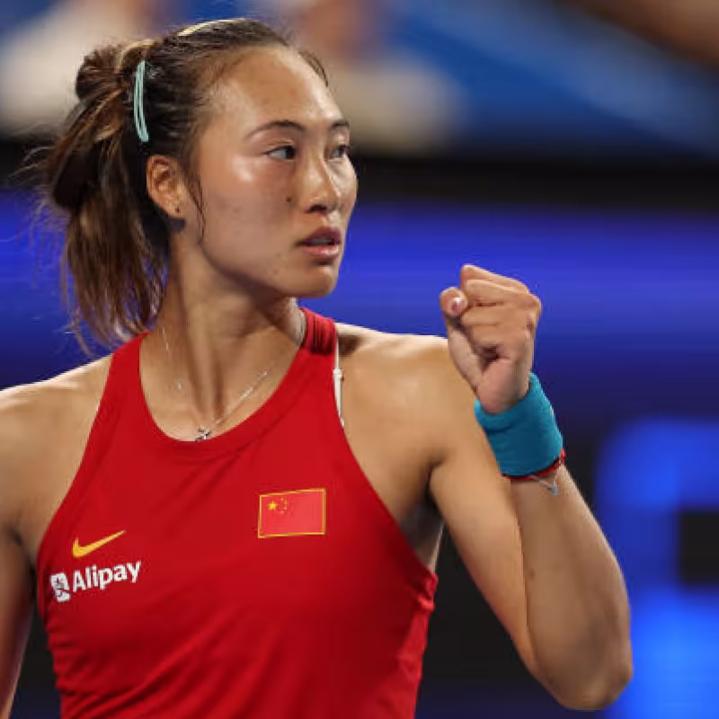 Zheng iguala la eliminatoria ante la Serbia de Djokovic