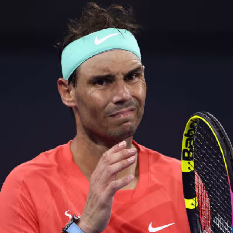 Nadal cae en dobles de Brisbane, pero advierte de sus buenas sensaciones
