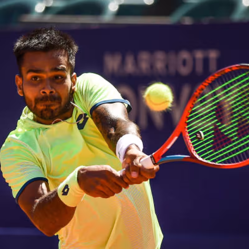 Sumit Nagal en el Argentina Open 2024. Foto: getty