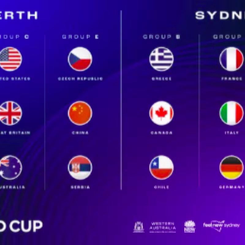 United Cup 2024. Brasil y Chile completan la convocatoria