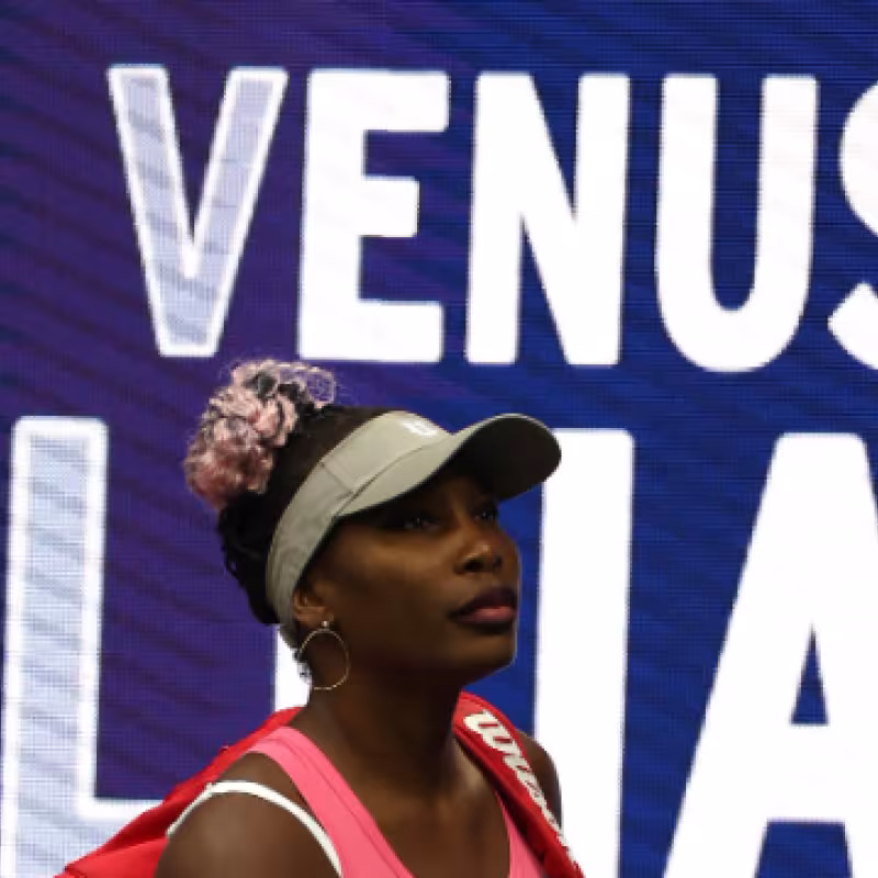 Venus Williams trabaja en un documental sobre el tenis