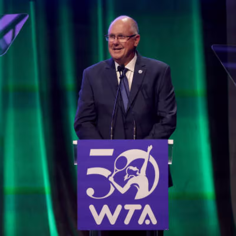 Steve Simon, presidente de la WTA. Foto: gettyimages
