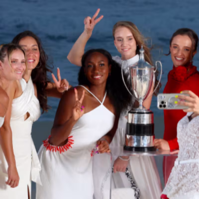 Las ocho maestras de las WTA Finals 2023. Fuente: Getty