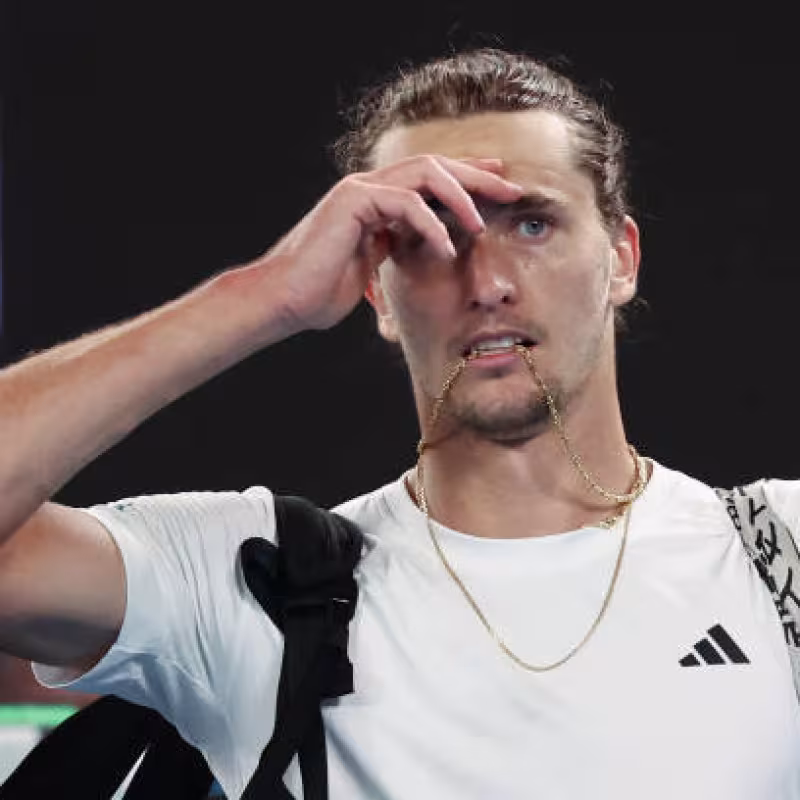 Alexander Zverev, motivos de salud explican su derrota. Foto: gettyimages