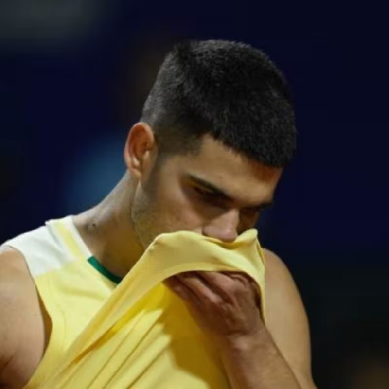 Para correr, antes hay que dar el primer paso, Carlos Alcaraz. Foto: Getty