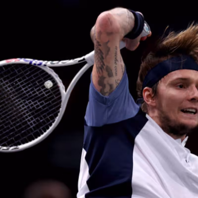Bublik entre victorias y madrugones. Foto: Getty.