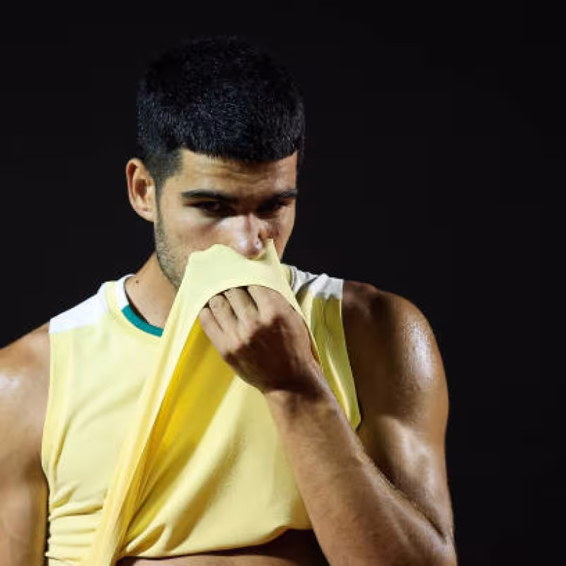 Carlos Alcaraz, detalles de su lesión. Foto: gettyimages