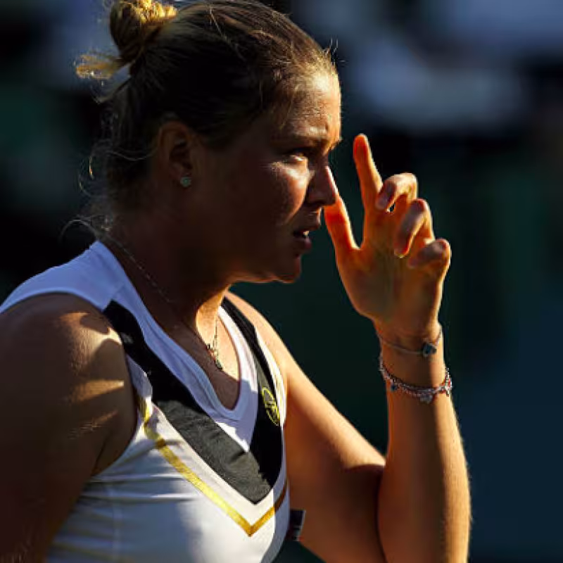 Dinara Safina en su época de jugadora. Fuente: Getty