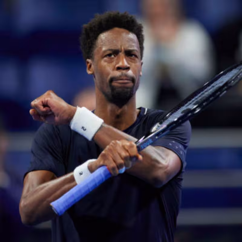 Gael Monfils en Doha. Fuente: Getty
