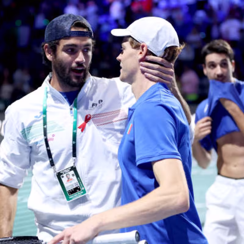 Berrettini: "Intento sacar algo de Sinner y de su enfoque, como un fuerte empujón para volver"
