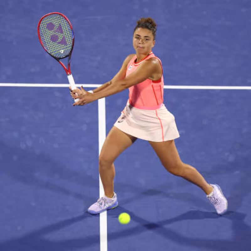 Jasmine Paolini, campeona WTA Dubái 2024. Foto: gettyimages