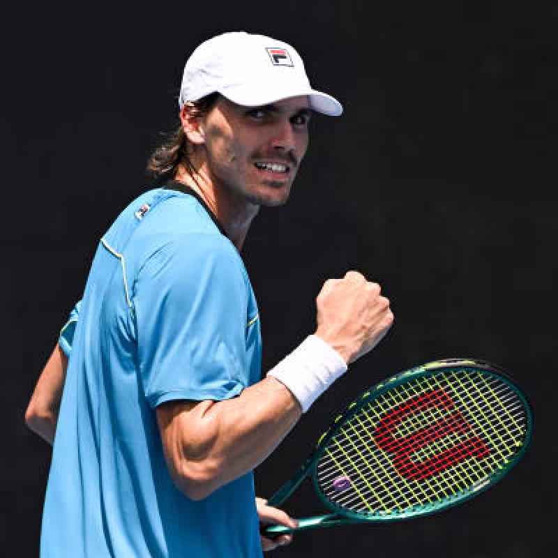 Patrick Kypson en el Open de Australia 2024. Foto: getty