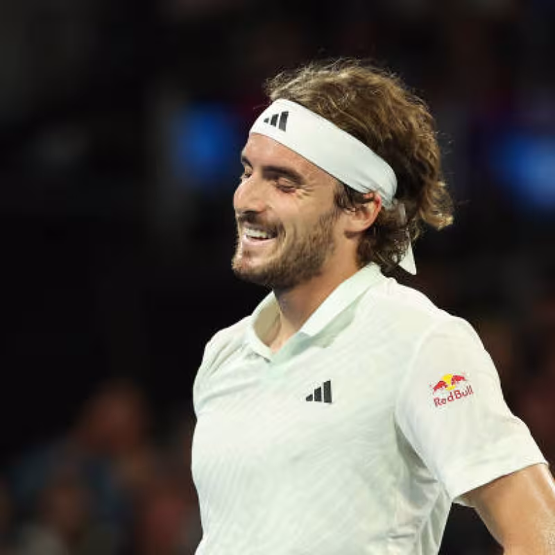 Stefanos Tsitsipas. Fuente: Getty