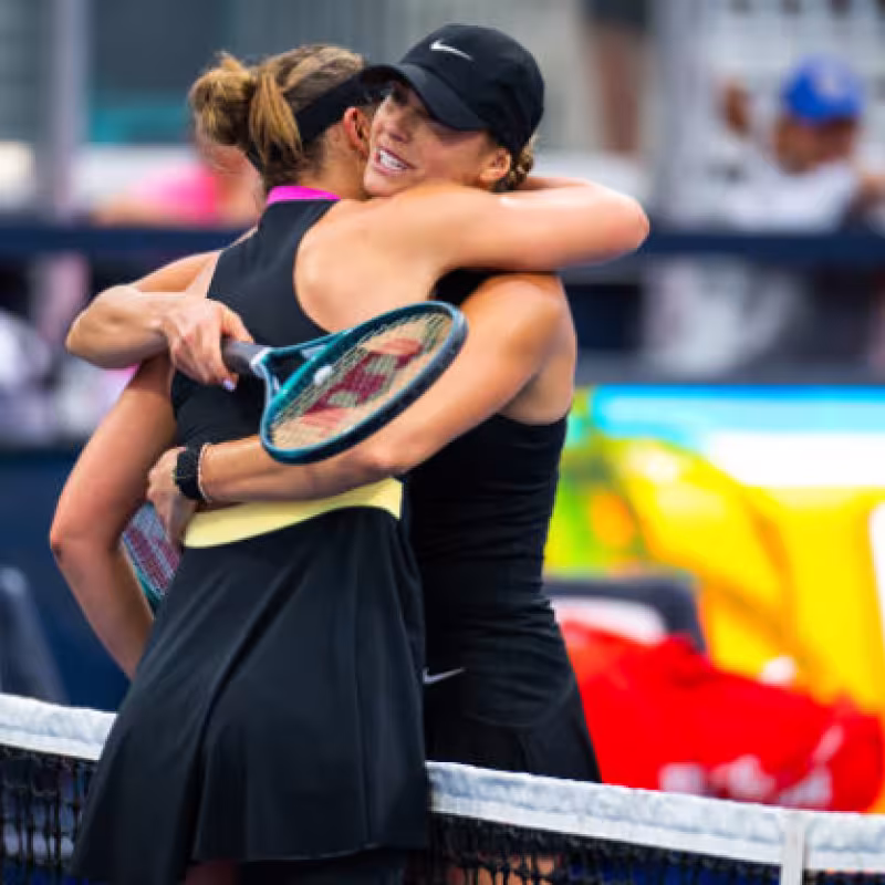 Badosa: “No ha sido cómodo jugar contra mi mejor amiga en esta situación”. Foto: Gettyimages