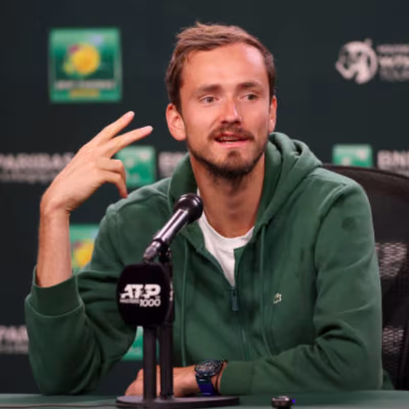 Daniil Medvedev explica su pique con Holger Rune. Fuente: Getty