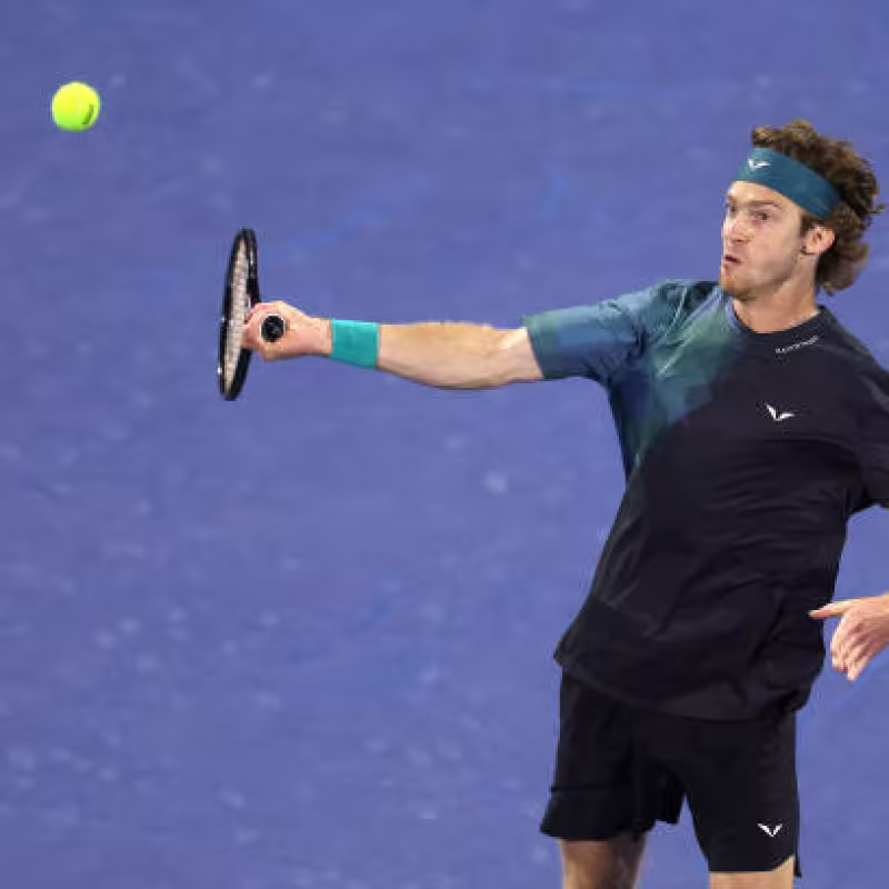 Rublev pide disculpas. Foto: gettyimages