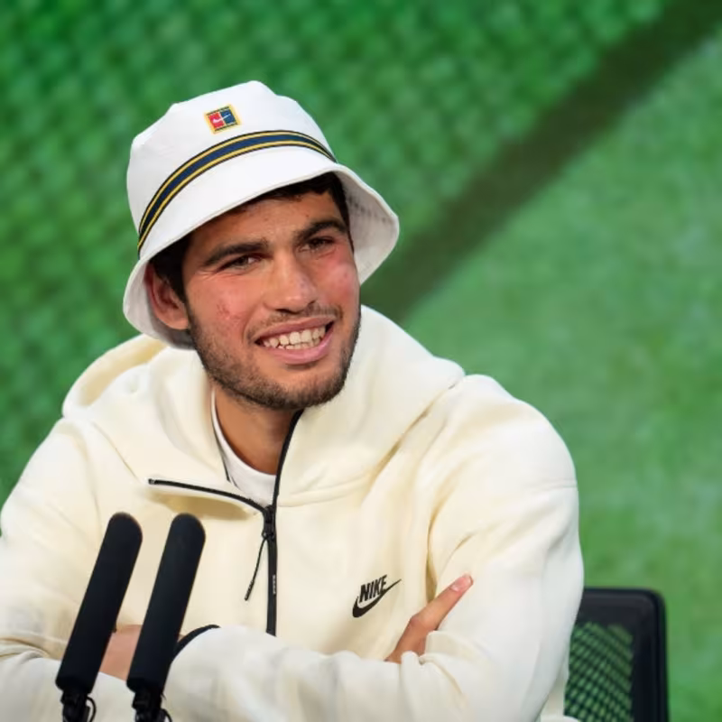 Carlos Alcaraz y Nike, posible mayor contrato de la historia del tenis. Foto: Getty