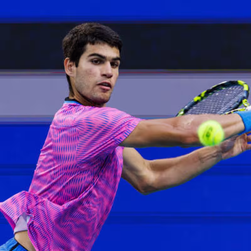 Carlos Alcaraz pierde con Dimitrov en Miami Open 2024. Foto: gettyimages