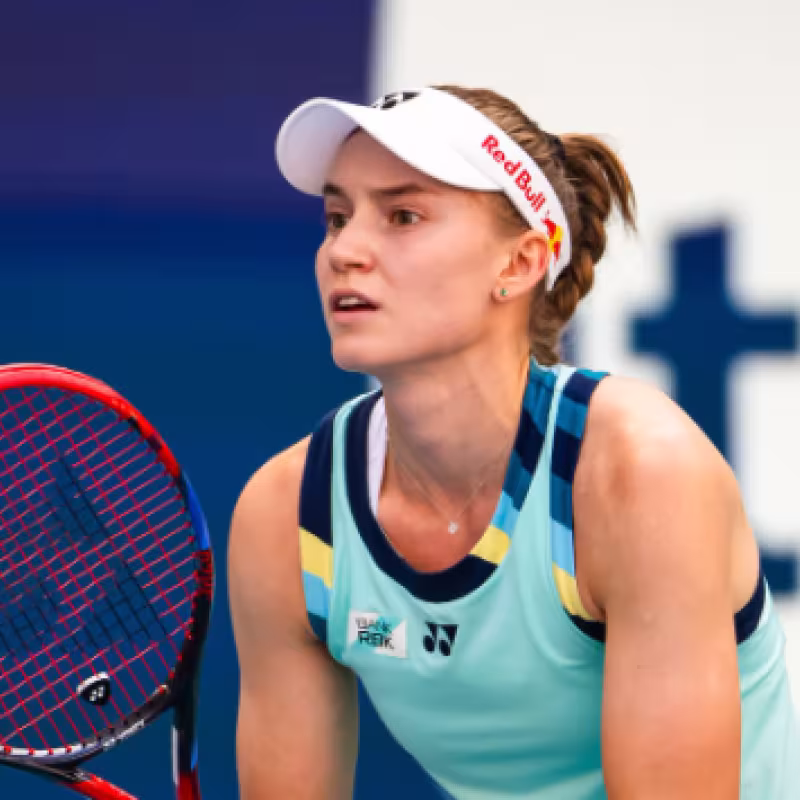 Elena Rybakina, finalista del Miami Open 2024. Foto: Getty