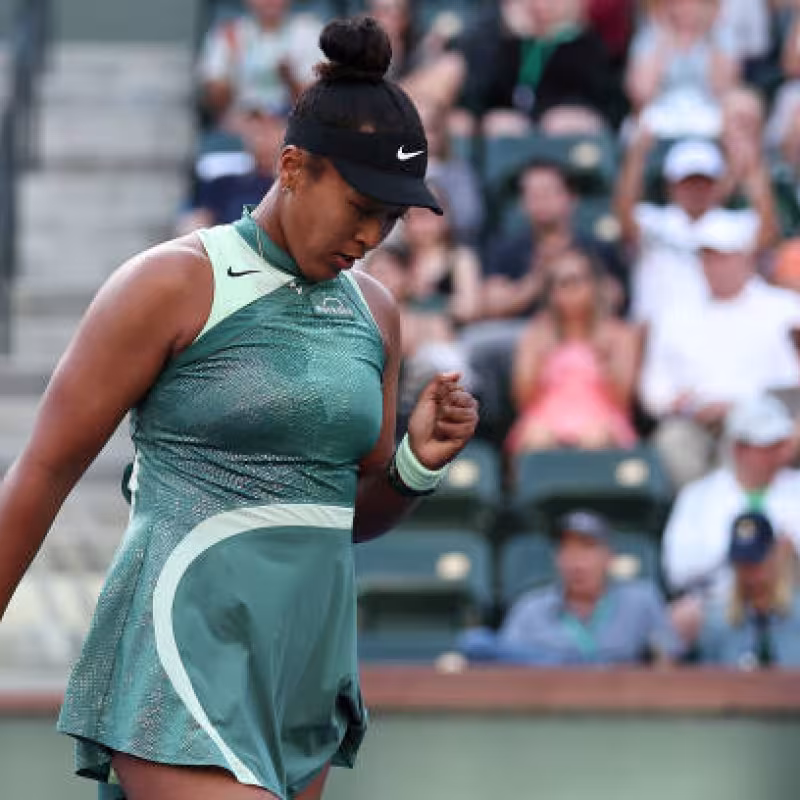 Naomi Osaka, en Indian Wells 2024. Foto: gettyimages