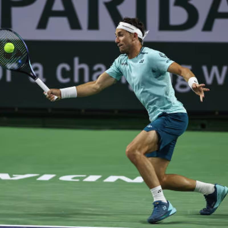 Casper Ruud en Indian Wells 2024. Foto: getty